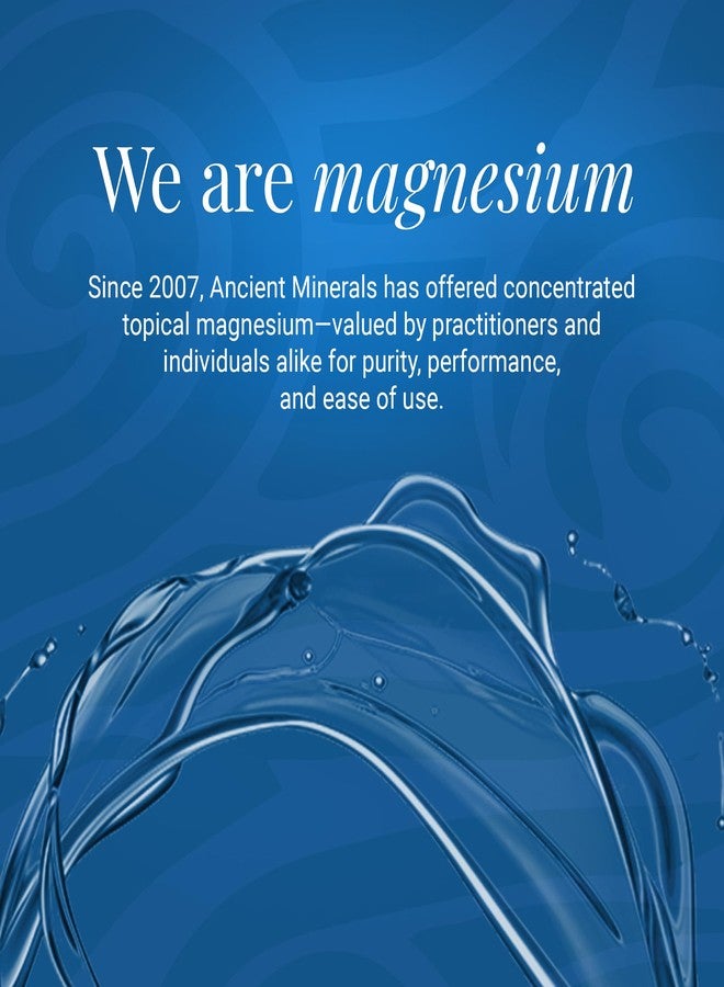 Ancient Minerals Magnesium Oil Refill Bottle, high Concentration Topical Genuine Zechstein Magnesium Chloride Topical Magnesium (33oz) - Image 2